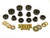 Prothane 7-101BL Body Mount Bushing, Polyurethane / Steel, Black / Cadmium Plated, GM Fullsize Truck 1967-72, Kit