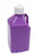 Scribner 2000P Utility Jug, 5 gal, 9-1/2 x 9-1/2 x 21-3/4 in Tall, Gasket Seal Cap, Flip-Up Vent, Square, Plastic, Purple, Each