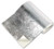 Thermo-Tec 13500 Heat Barrier, 12 x 12 in, Self Adhesive Backing, Aluminized Fiberglass Cloth, Silver, Each