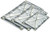 Thermo-Tec 16520 Heat Barrier, Competition Floor Insulating Mat, 10 x 18 in, Mylar Backed Synthetic Fiber, Silver, Each