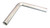 Woolf Aircraft Products 125-065-125-090-6061 Aluminum Tubing Bend, 90 Degree, 1.25 in Diameter, 1.25 in Radius, 0.065 Thickness, Aluminum, Natural, Each
