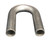 Woolf Aircraft Products 150-065-250-180-304 Exhaust Bend, 180 Degree, 1-1/2 in Diameter, 2-1/2 in Radius, 16 Gauge, Stainless, Natural, Each