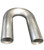 Woolf Aircraft Products 200-065-300-180-304 Exhaust Bend, 180 Degree, 2 in Diameter, 3 in Radius, 16 Gauge, Stainless, Natural, Each