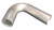 Woolf Aircraft Products 250-065-250-045-6061 Aluminum Tubing Bend, 45 Degree, 2.5 in Diameter, 2.5 in Radius, 0.065 in Thickness, Aluminum, Natural, Each