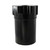 Waterman Racing Comp. WRC-42335 Fuel Filter, Canister, 10 Micron, Microglass Element, 12 AN Female Inlets, 12 AN Female Outlet, Aluminum, Black Anodized, Each