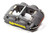 AP Brake 19 02 809 Brake Caliper, Driver Side, Rear, 4 Piston, Aluminum, Clear Anodized, 11.5 to 12.2 in OD x 1.250 in Thick Rotor, 3.500 in Lug Mount, Each