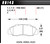 Hawk Brake HB143F.680 Brake Pads, HPS Compound, High Torque, Acura / Honda / Isuzu, Set of 4