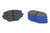 Hawk Brake HB149E.505 Brake Pads, Blue 9012 Compound, Low-Intermediate Torque, Low-Mid Temperature, Front, Mazda Miata, Set of 4