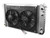 Dewitts Radiator 32-6139005A Radiator and Fan, LSX Conversion, 31 in W x 18.5 in H x 3.25 in D, Passenger Side Inlet, Passenger Side Outlet, Automatic Transmission, Aluminum, Natural, GM F-Body 1970-81, Kit