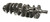 Callies BBS-425-CS Crankshaft, Compstar, 4.750 in Stroke, Internal Balance, Forged Steel, 2-Piece Seal, Big Block Chevy, Each