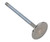 Manley 12339-1 Exhaust Valve, Severe Duty, 1.850 in Head, 0.342 in Valve Stem, 5.500 in Long, Stainless, Brodix BB383 Head, Big Block Chevy, Each