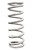 QA1 9HTSP450 Coil Spring, High Travel, Coil-Over, 3.800 in Upper ID, 2.500 in Lower ID, 9.000 in Length, 450 lb/in Spring Rate, Steel, Silver Powder Coat, Each
