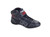 Simpson Safety DA105W Shoe, DNA, Driving, Mid-Top, SFI 3.3/5, Leather Outer, Nomex Inner, Black / White, Size 10.5, Pair