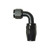 Big End 14690 Hose Fitting, -6 AN Female to 90 Degree Hose, Swivel, Black, Each