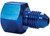 Big End 12333 Expander, -10 AN Female, -12 AN Male,  Aluminum, Blue Anodized