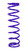 Draco Racing DRA-C14.3.0.140 Coil Spring, Coil-Over, 3 in. ID, 14 in. Length, 140 lb/in Spring Rate, Steel, Purple Powder Coat, Each