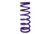 Draco Racing DRA-L8.1.875.185 Coil Spring, Coil-Over, 1.875 in. ID, 8 in. Length, 185 lb/in Spring Rate, Steel, Purple Powder Coat, Each