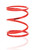 Eibach 0225.200.0050 Coil Spring, Barrel, Coil-Over, 1.36 in. ID, 2.25 in. Length, 50 lb/in Spring Rate, Steel, Red Powder Coat, Each