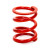 Eibach 0225.200.0550 Bump Stop Spring, 2.250 in. Free Length, 2.000 in. OD, 550 lb/in Spring Rate, Steel, Red Powder Coat, Each