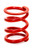 Eibach 0225.200.0750 Bump Stop Spring, 2.250 in. Free Length, 2.000 in. OD, 750 lb/in Spring Rate, Steel, Red Powder Coat, Each