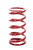 Eibach 0600.225.0400 Coil Spring, Coil-Over, 2.25 in. ID, 6 in. Length, 400 lb/in Spring Rate, Steel, Red Powder Coat, Each