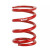 Eibach 0600.225.1100 Coil Spring, Coil-Over, 2.25 in. ID, 6 in. Length, 1100 lb/in Spring Rate, Steel, Red Powder Coat, Each