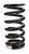 Eibach 1100.550.1050 Coil Spring, Conventional, 5.5 in. OD, 11 in. Length, 1050 lb/in Spring Rate, Front, Steel, Black Powder Coat, Each