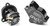 Go Fast Bits T9659 Diverter Valve, DVX, Pilot Actuated, Diverter Included, Aluminum, Black Anodized, Audi / Volkswagen 2013-21, Each