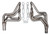Hooker 2551-2HKR Headers, Full, 1.75 in. Primary, 3 in. Collector, Stainless, Natural, Small Block Chevy, GM A-Body / F-Body / G-Body 1970-88, Pair