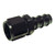 Big End Performance 13453 Push-Loc Fitting, Straight -10 AN, Black Anodize