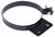 Pypes Performance Exhaust HSC006B Exhaust Clamp, Stack Clamp, 6 in. Diameter, Stainless, Black, Each