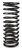 Swift Springs 130-500-215 TH Coil Spring, Tight Helix, 5 in. OD, 13 in. Length, 215 lb/in Spring Rate, Steel, Black Powder Coat, Each