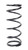 Swift Springs 130-500-250 TH Coil Spring, Tight Helix, 5 in. OD, 13 in. Length, 250 lb/in Spring Rate, Steel, Black Powder Coat, Each