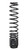 Swift Springs 200-250-150 V Coil Spring, Conventional, 2.5 in. ID, 20 in. Length, 150 lb/in Spring Rate, Steel, Black Powder Coat, Each