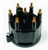 Accel 120330 Distributor Cap, HEI Style Terminals, Brass Terminals, Screw Down, Black, Vented, Jeep Inline-6, Each