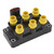 Accel 140036 Ignition Coil Pack, Super Coil, 0.500 ohm, Female Socket, 35000V, 6-Tower, Vertical Harness, Yellow / Black, Ford V6, Each