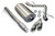 Corsa Performance 14904 Exhaust System, Sport, Cat-Back, 3 in. Diameter, Single Side Exit, Dual 4 in. Polished Tips, Stainless, Natural, GM Fullsize Truck 2009, Kit