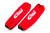 Eibach ESB16.300 Shock Cover, 14-16 in. Long, 2.500-3.000 in. ID XT Barrel Coil-Cover, Elastic Ends, Hook and Loop Closure, Nylon, Red, Eibach Shocks, Pair