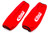 Eibach ESB16.500 Shock Cover, 14-16 in. Long, 5.000 in. ID Coil-Cover, Elastic Ends, Hook and Loop Closure, Nylon, Red, Eibach Shocks, Pair