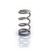 Eibach PF0950.500.0575 Coil Spring, Platinum Modified, 5 in. OD, 9.5 in. Length, 575 lb/in Spring Rate, Front, Steel, Silver Powder Coat, Each
