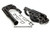 Schoenfeld 1025LVDN Headers, Sprint, 1.875 to 2 in. Primary, 3.5 in. Collector, Steel, Black Paint, Small Block Chevy, Pair