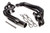 Schoenfeld 135CM Headers, Conventional Crossover, 1.625 in. Primary, 3 in. Collector, Steel, Black Paint, Small Block Chevy, Pair