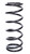 Swift Springs 130-500-215 Coil Spring, Conventional, 5 in. OD, 13 in. Length, 215 lb/in Spring Rate, Black Powder Coat, Each