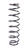 Swift Springs 160-250-050 B Coil Spring, Barrel, Coil-Over, 2.5 in. ID, 16 in. Length, 50 lb/in Spring Rate, Steel, Black Powder Coat, Each