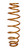 Swift Springs 160-250-100 BP Coil Spring, Super Barrel, Coil-Over, 2.5 in. ID, 16 in. Length, 100 lb/in Spring Rate, Steel, Copper Powder Coat, Each