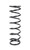 Swift Springs 950-500-400 Coil Spring, Conventional, 5 in. OD, 9.5 in. Length, 400 lb/in Spring Rate, Front, Steel, Black Powder Coat, Each