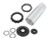 Team Z TZM-KMK-79-93-SBC 1979-1993 Mustang Metal Matrix K-Member Package, SBC Mounts, Chromoly/Steel, Silver 4