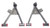 Team Z TZM-CKMK-94-95 1994-2004 Mustang K-Member Package, SBF Mounts, Chromoly, Silver 6