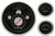 Classic Instruments CH01ASLF Gauge Kit, 1957 Chevy Package, Analog, Fuel Level / Oil Pressure / Speedometer / Tachometer / Voltmeter / Water Temperature, Black Face, Kit