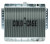 Cold Case Radiators CHI565A-5K Radiator and Fan, 28.75 in. W x 23 in. H x 3 in. D, Passenger Side Inlet, Passenger Side Outlet, Steering Box Cut-Out, Aluminum, Polished, GM B-Body 1961-65, Kit